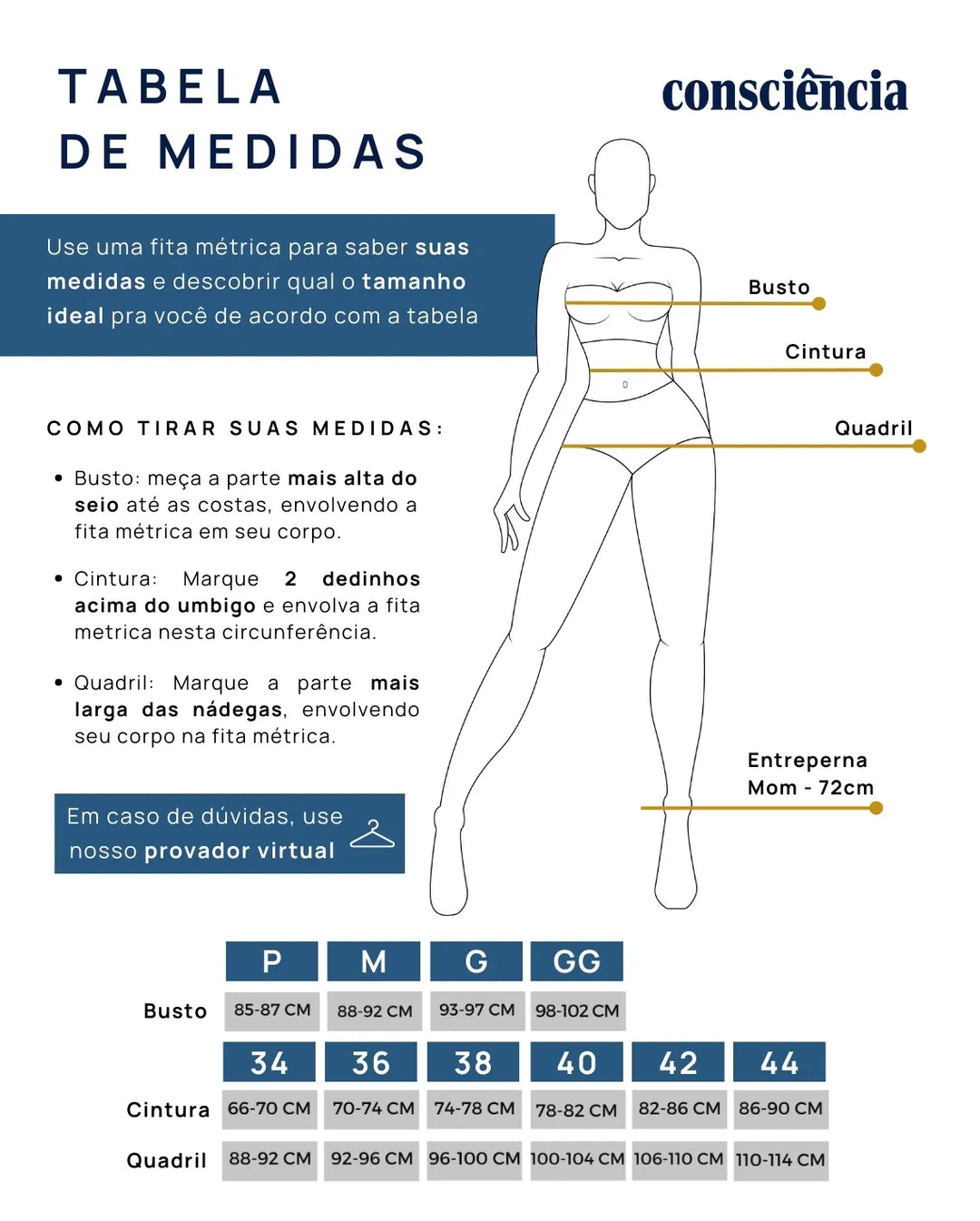 Calça Consciência Jeans Mom 00102.  4C