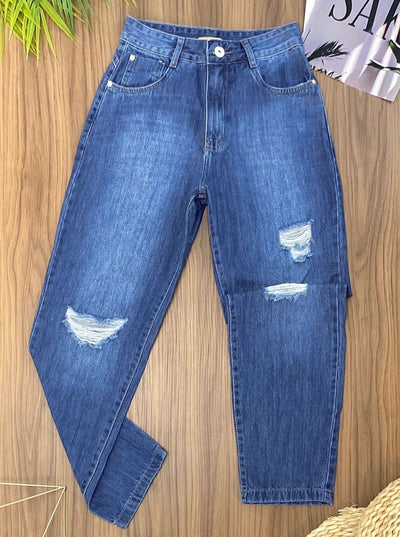 Calça Jeans Mom Aurora 7109/1006 (8/D)