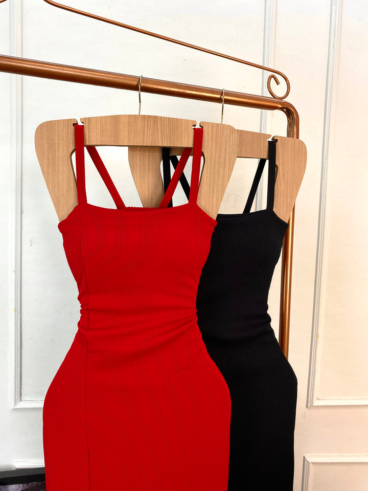 Vestido Longuete Fenda 775695