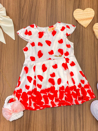 Vestido Infantil Pétalas R90742