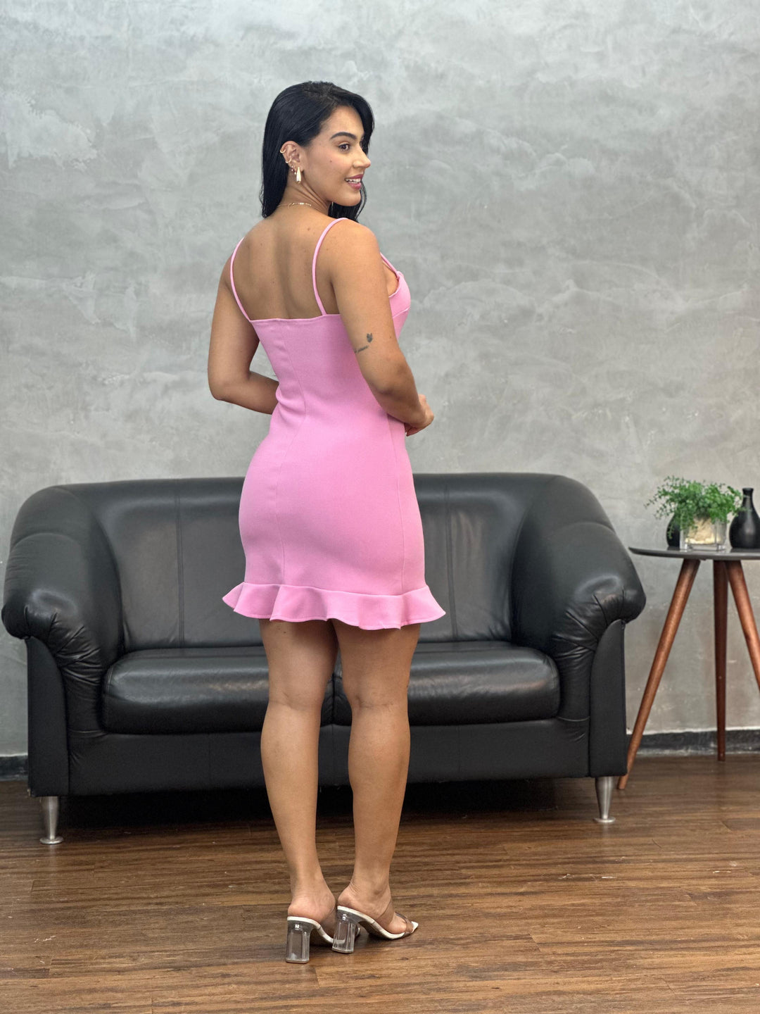 Vestido Curto de Alcinha X056 (3A)