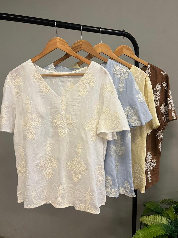 Blusa Decote V Plus Size 5733. (2-H)