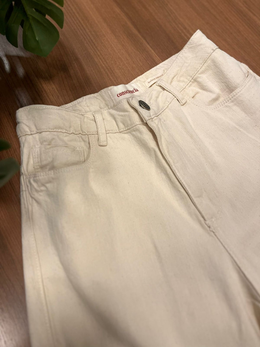 Calça Jeans Wide Leg Cargo 24757. 4(C)