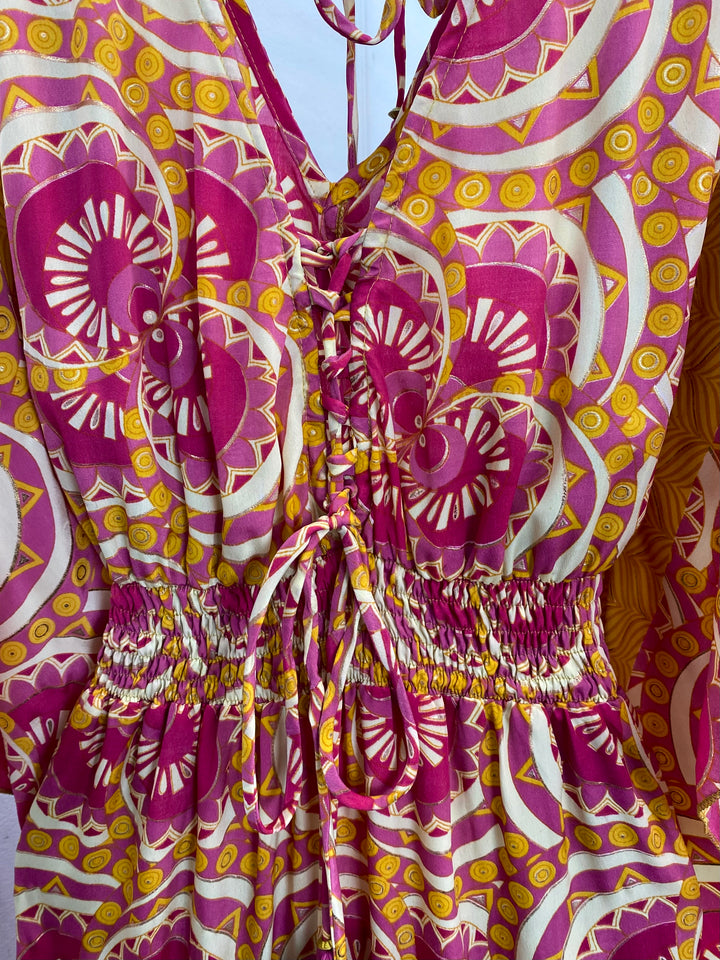 Vestido Longo Estampado 1721 (3J)