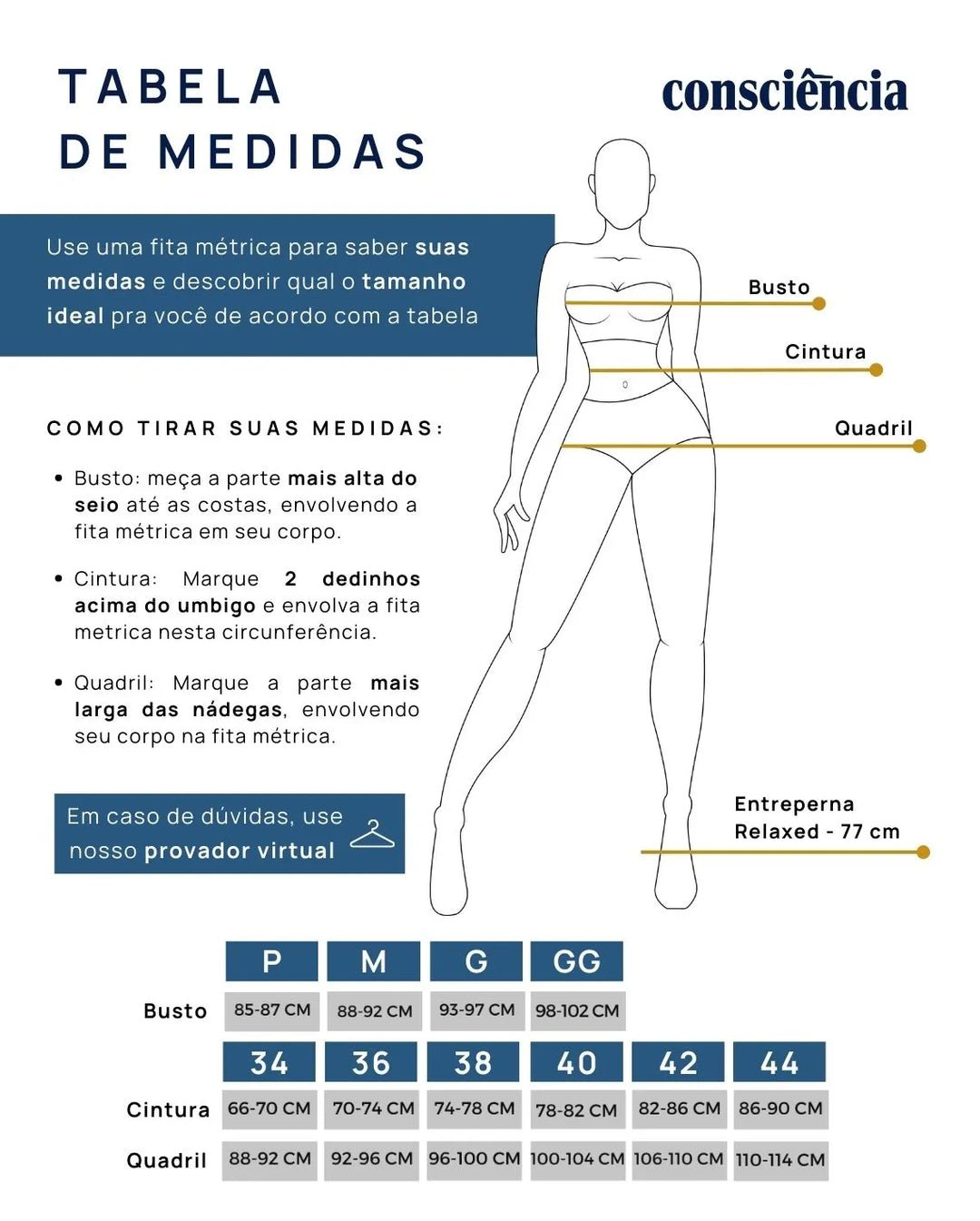 Calça Consciência Jeans Relaxed Cargo | Ana Castela 24892 (4R)