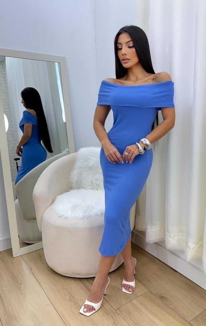Vestido Ombro a Ombro 808826