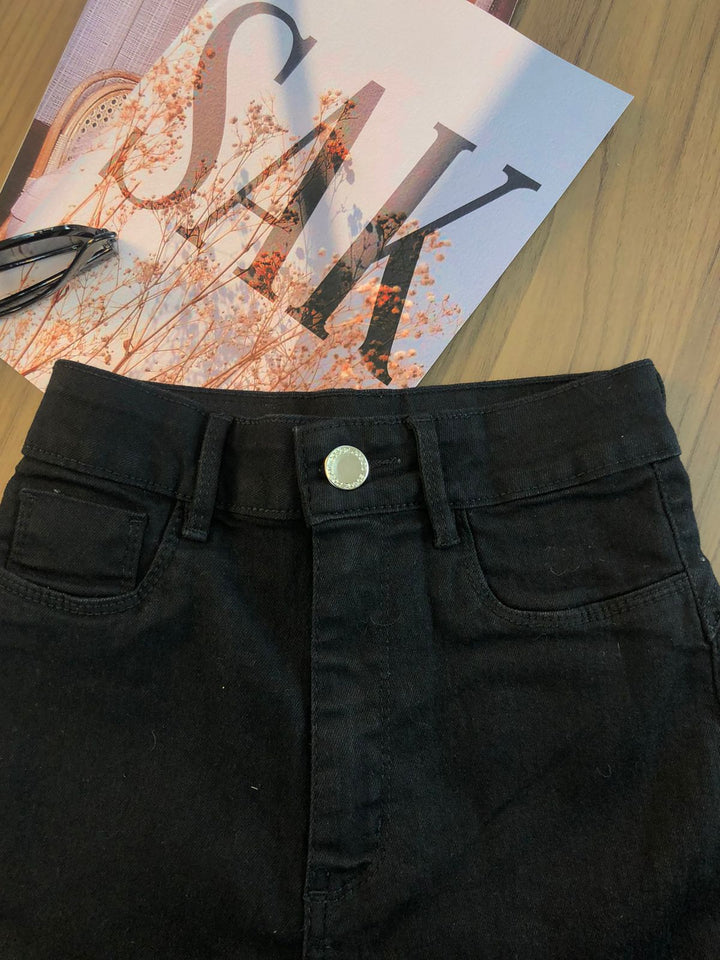 Calça Jeans Skinny Preta 05000/0003