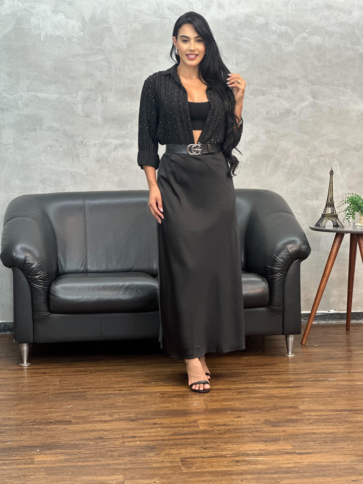 Saia Longa Acetinada X036 (6G)