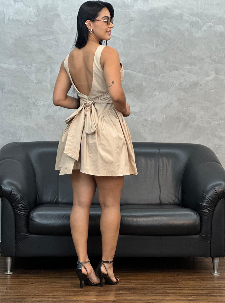 Vestido Plissado lateral
 XE054 (3D)