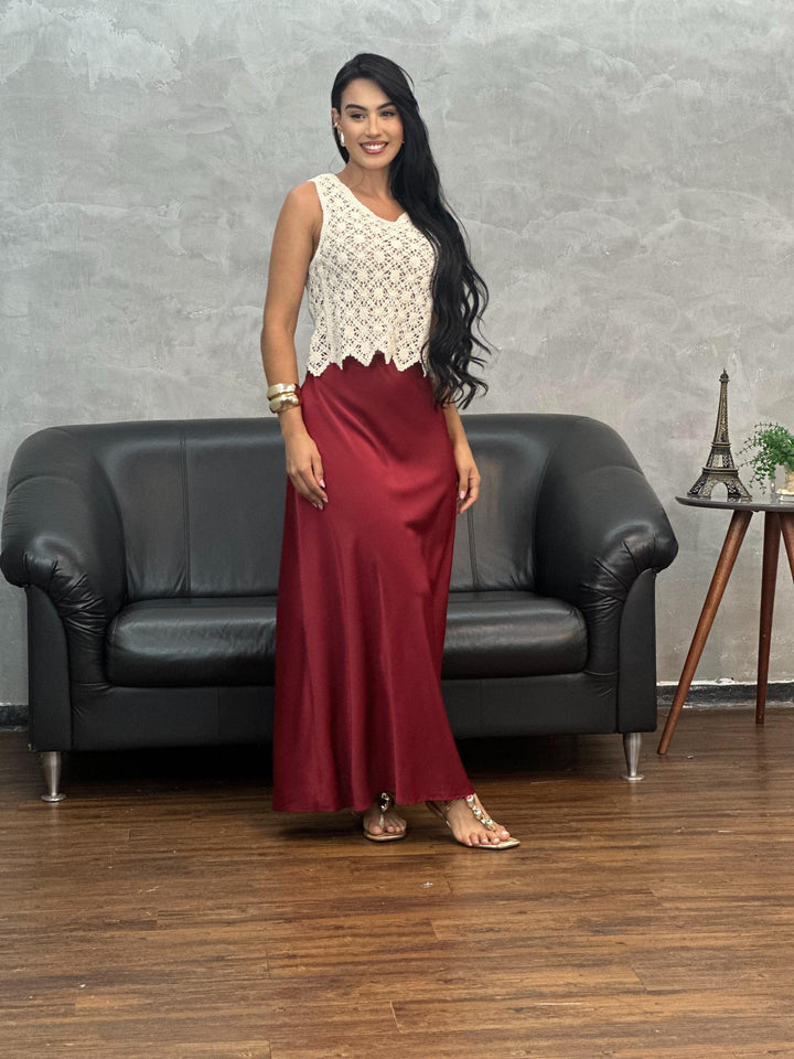 Saia Longa Acetinada X036 (6G)