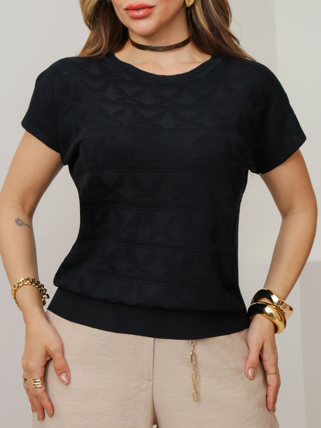 Blusa Over Gola Careca X02 (1G)