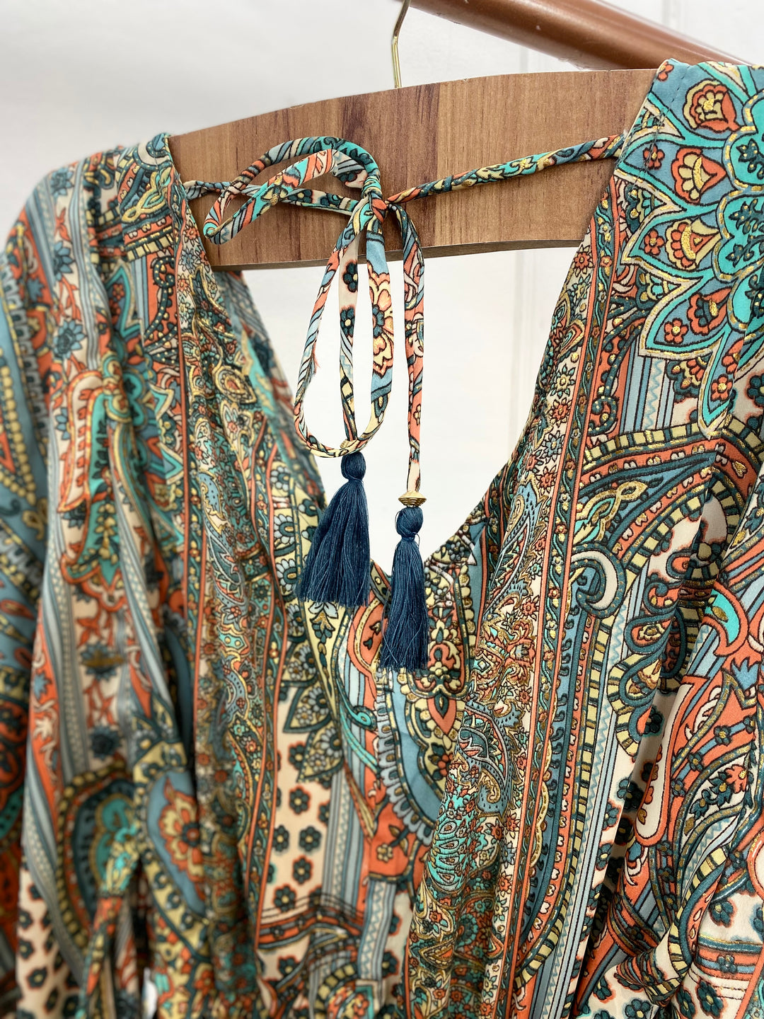 Vestido Longo Estampado 1721 (3J)