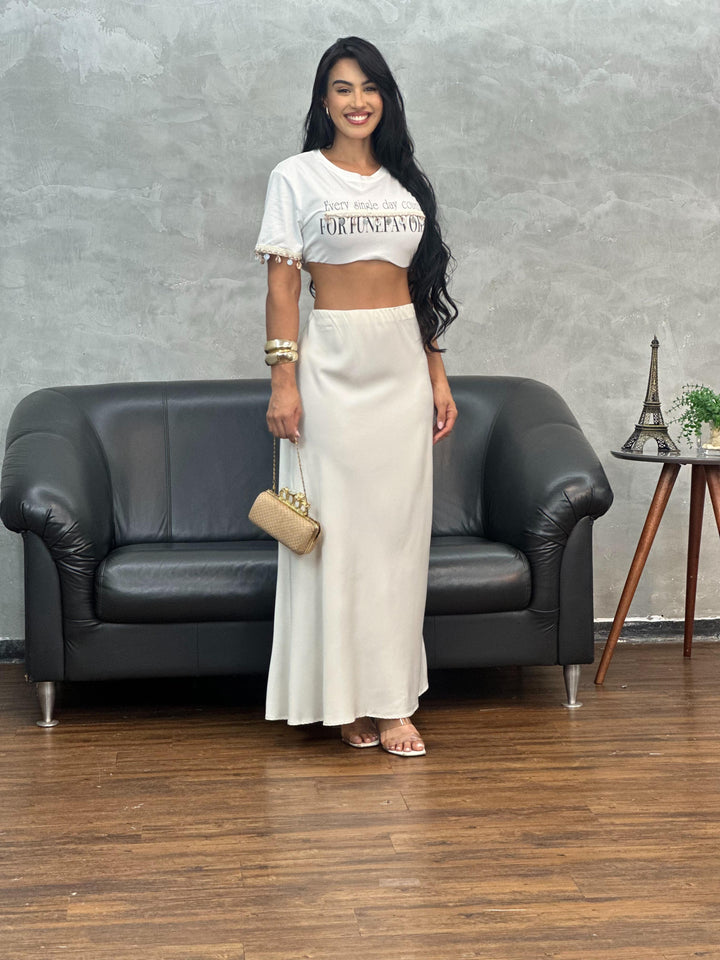 Saia Longa Acetinada X036 (6G)