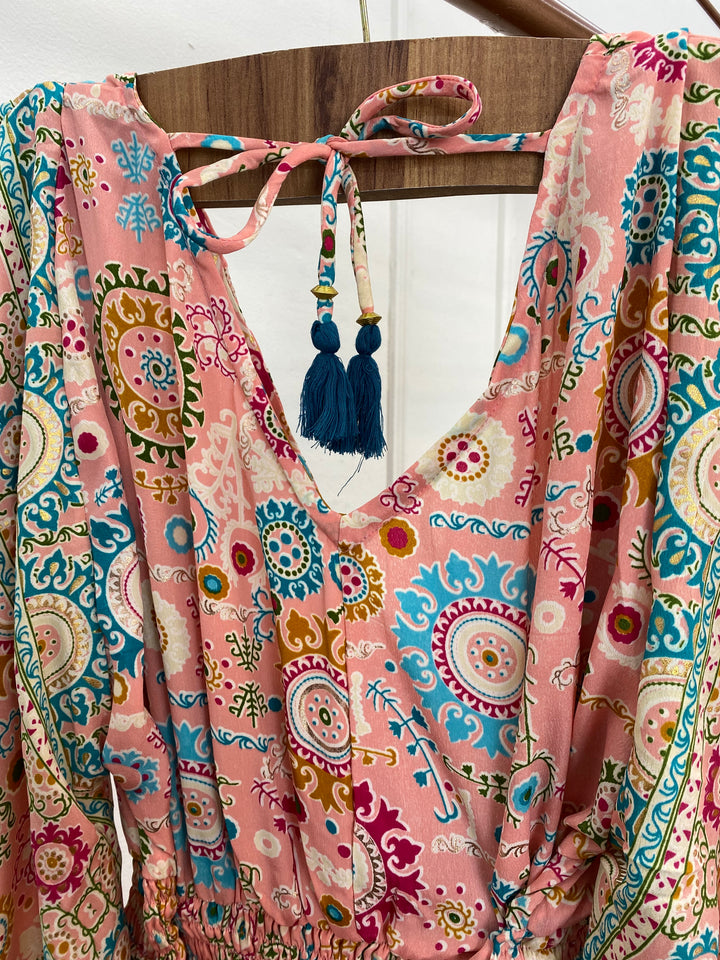 Vestido Longo Estampado 1721 (3J)