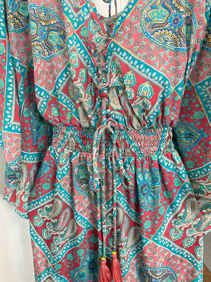 Vestido Longo Estampado 1721 (3J)