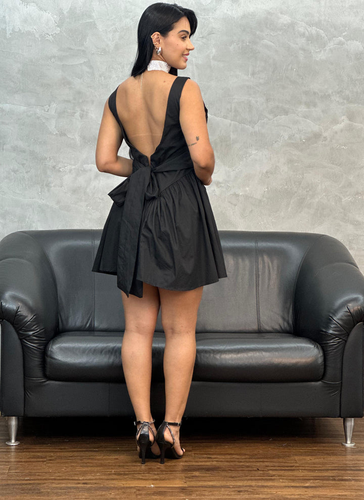 Vestido Plissado lateral
 XE054 (3D)