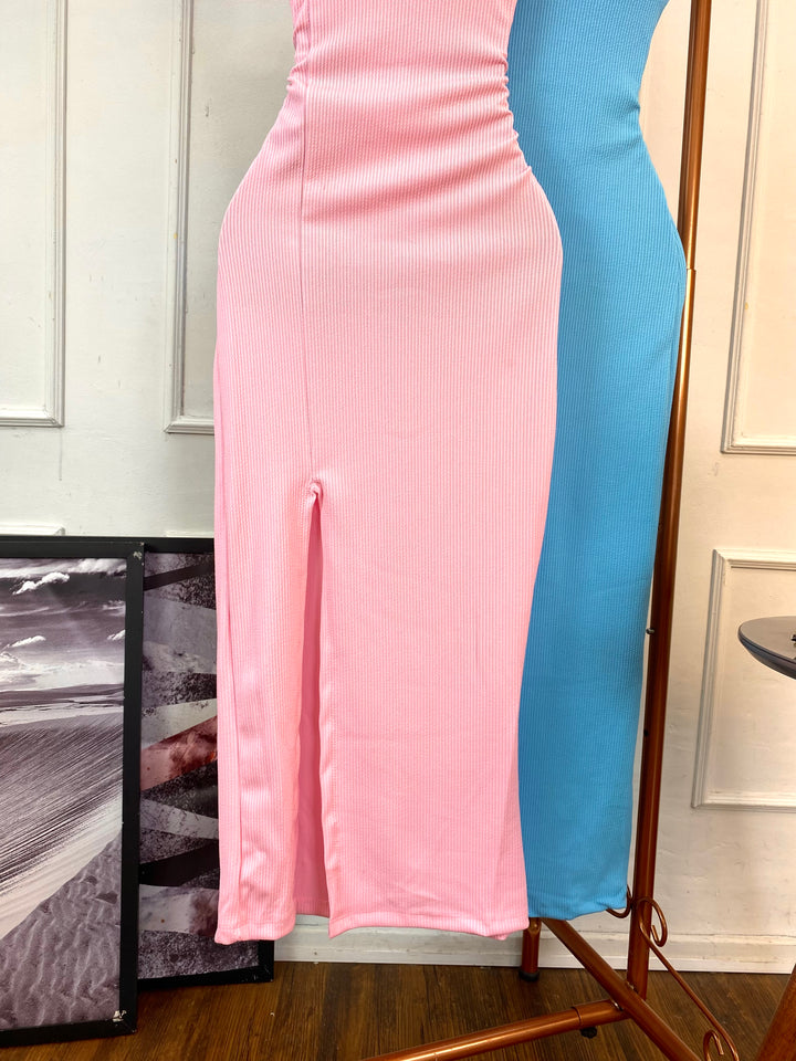 Vestido Longuete Fenda 775695