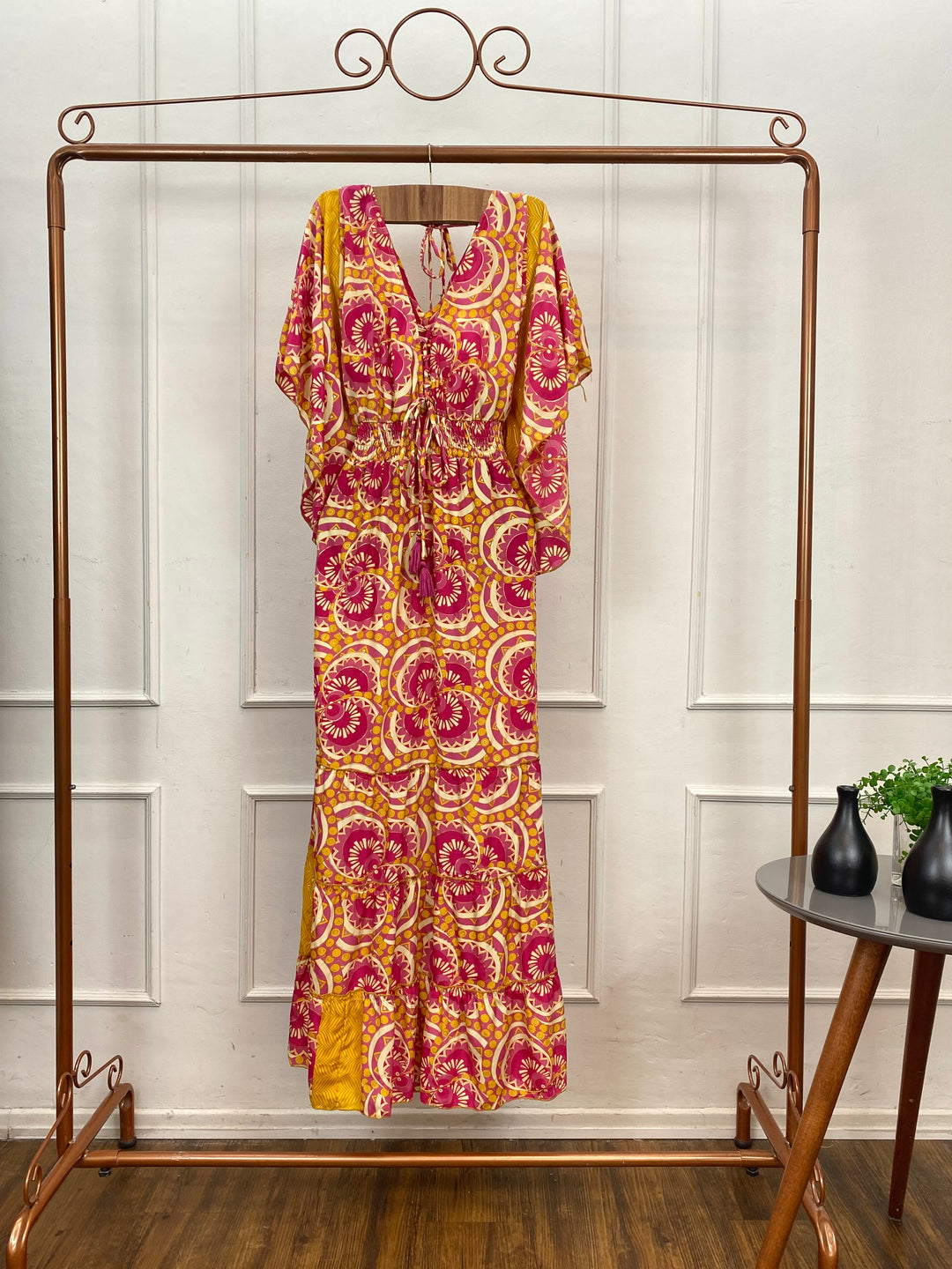 Vestido Longo Estampado 1721 (3J)