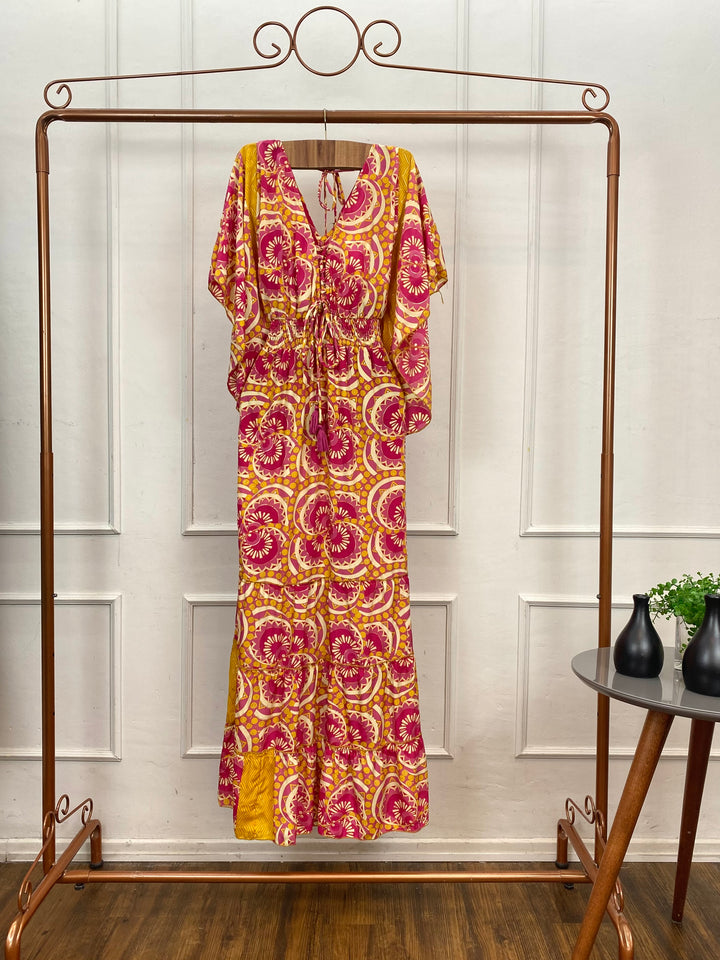 Vestido Longo Estampado 1721 (3J)