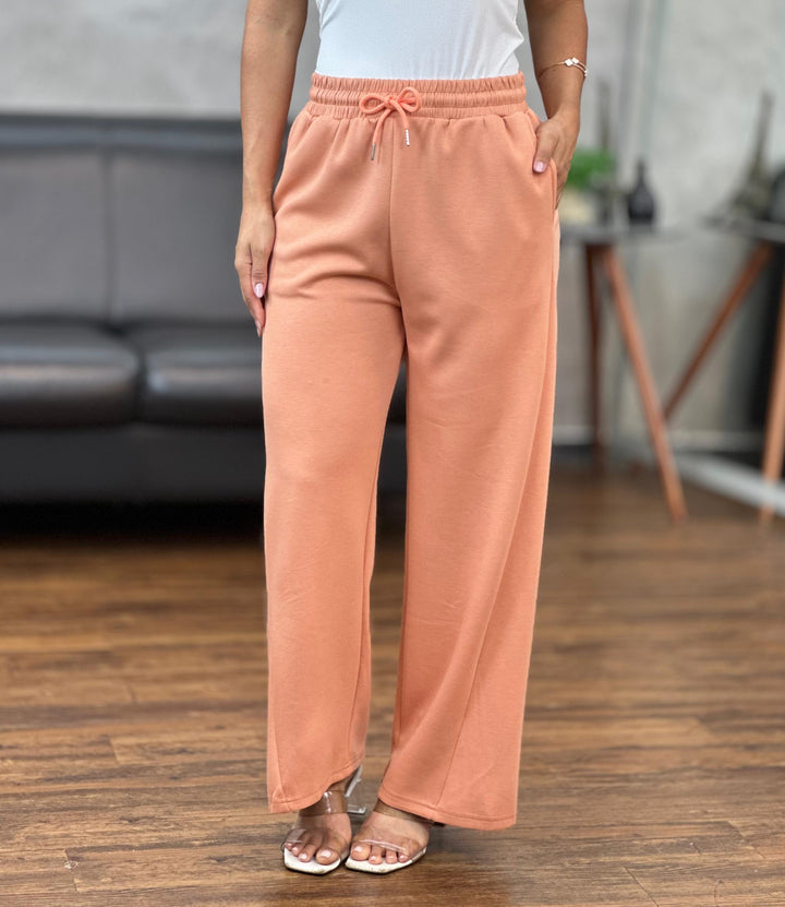 Calça Moletim Elástico no Cós X045 (4F)