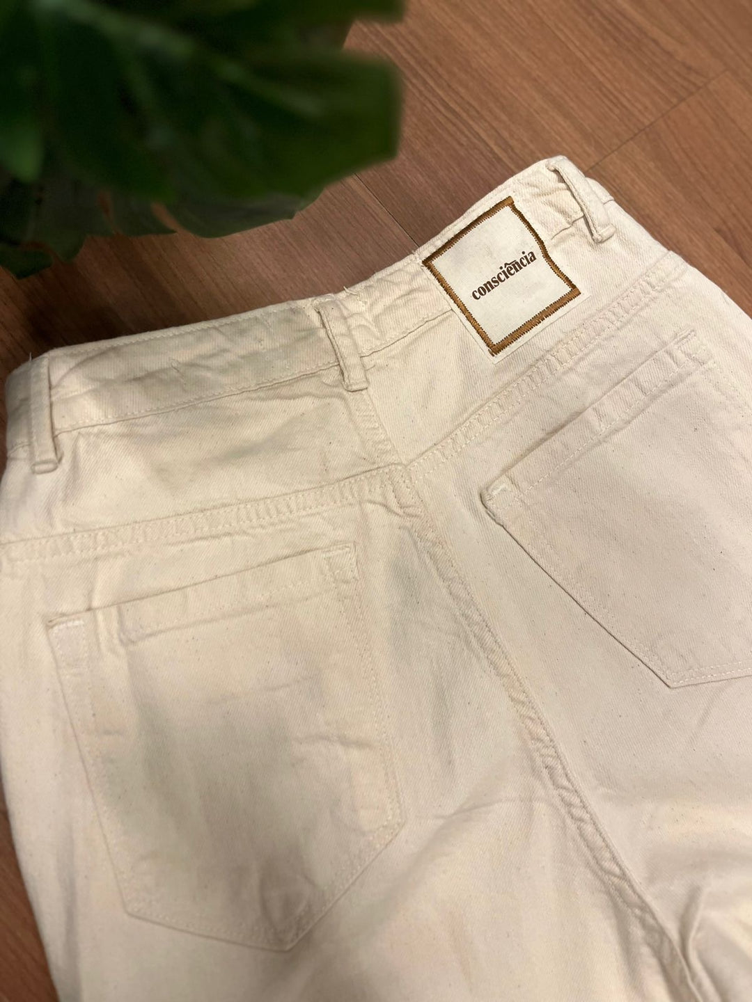 Calça Jeans Wide Leg Cargo 24757. 4(C)