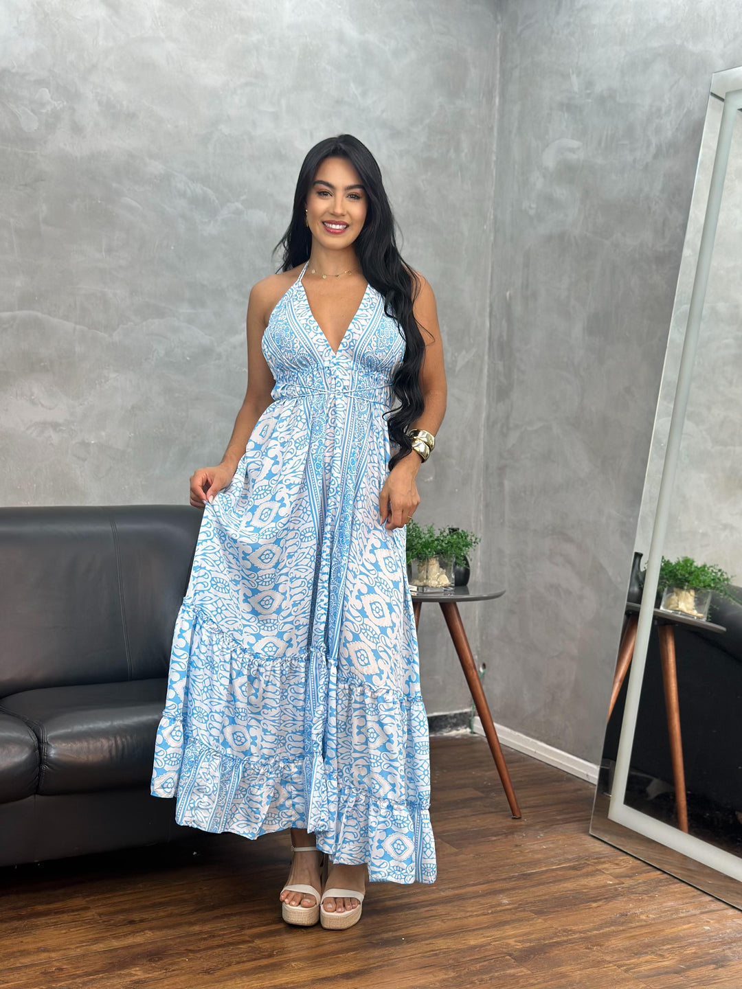 Vestido Indiano Longo 165/1 (3C)