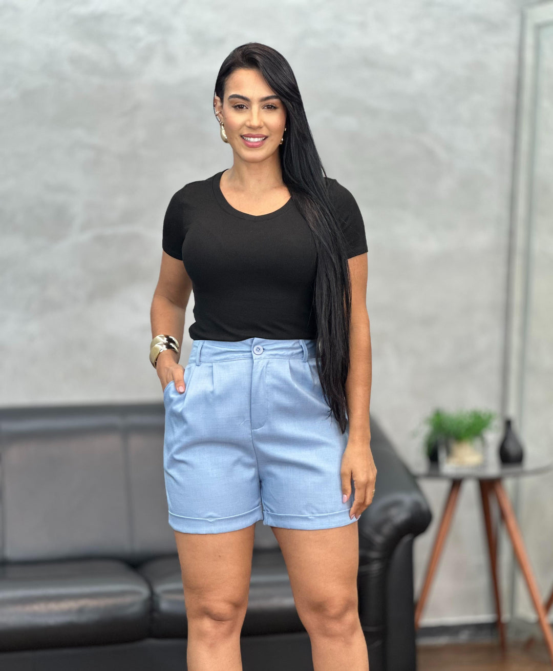 Short Alfaiataria Barra X011 (6F)