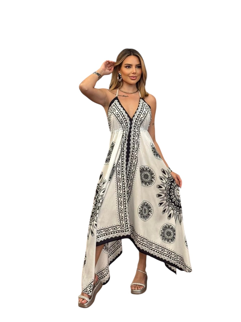 Vestido Indiano Longo 5601