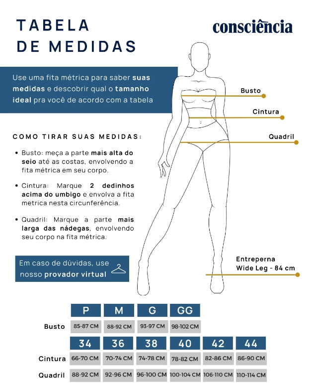 Calça Jeans Wide Leg Premium 28000/1 (4N)