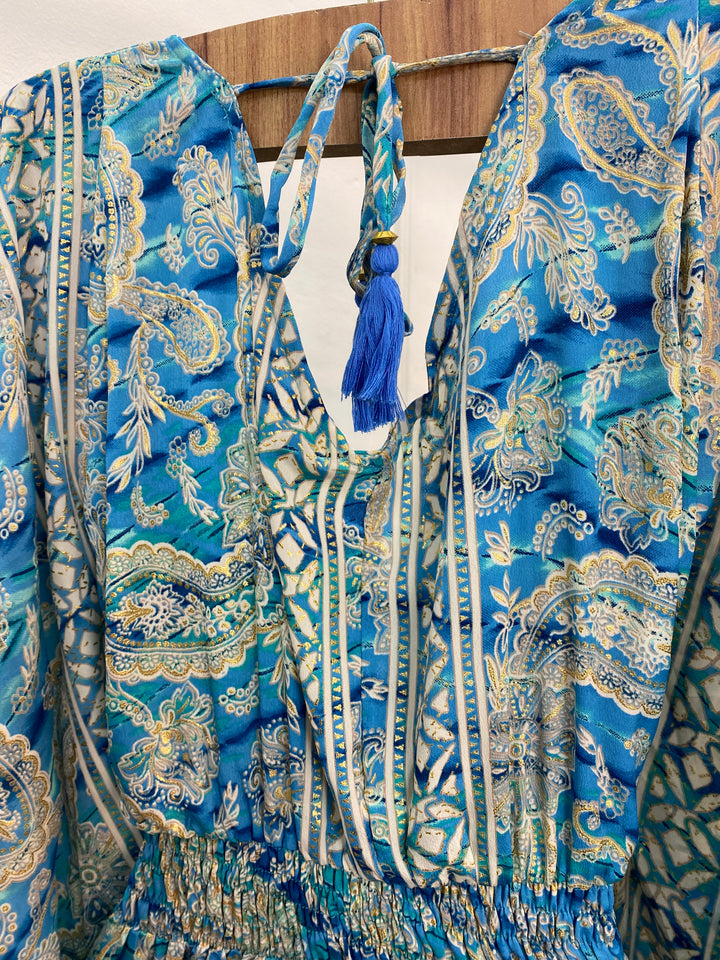 Vestido Longo Estampado 1721 (3J)