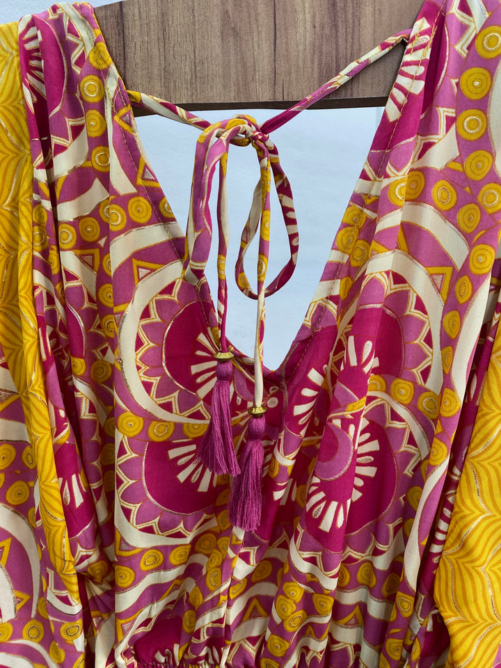 Vestido Longo Estampado 1721 (3J)