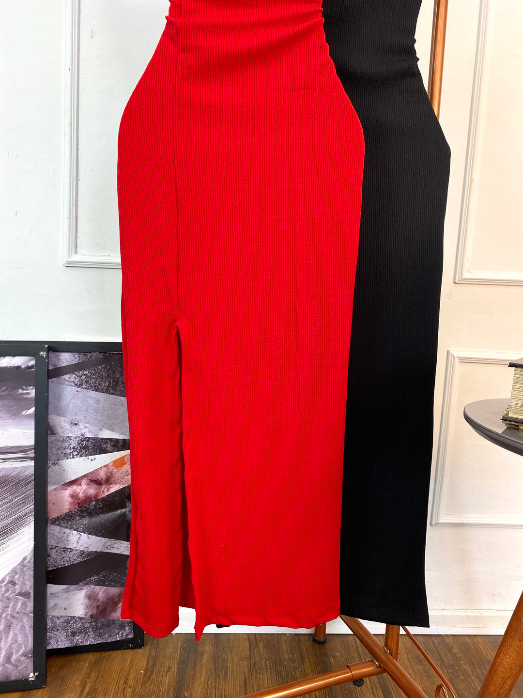 Vestido Longuete Fenda 775695