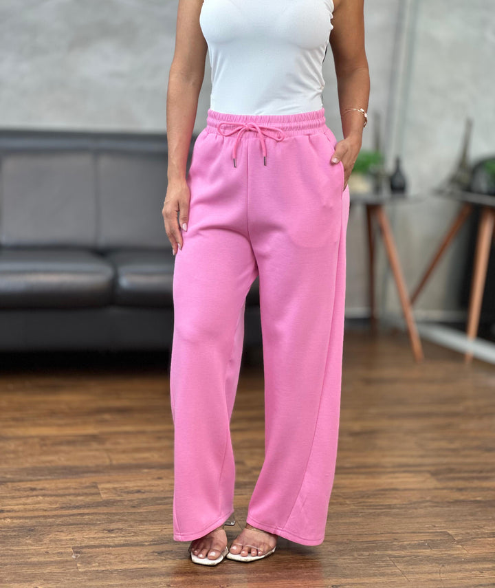 Calça Moletim Elástico no Cós X045 (4F)