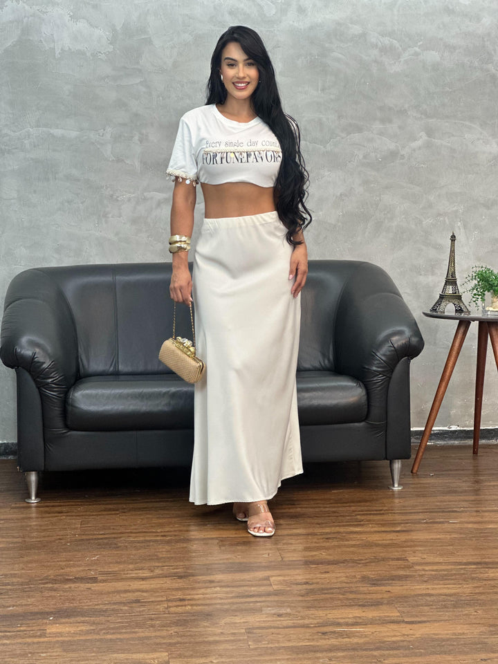 Saia Longa Acetinada X036 (6G)