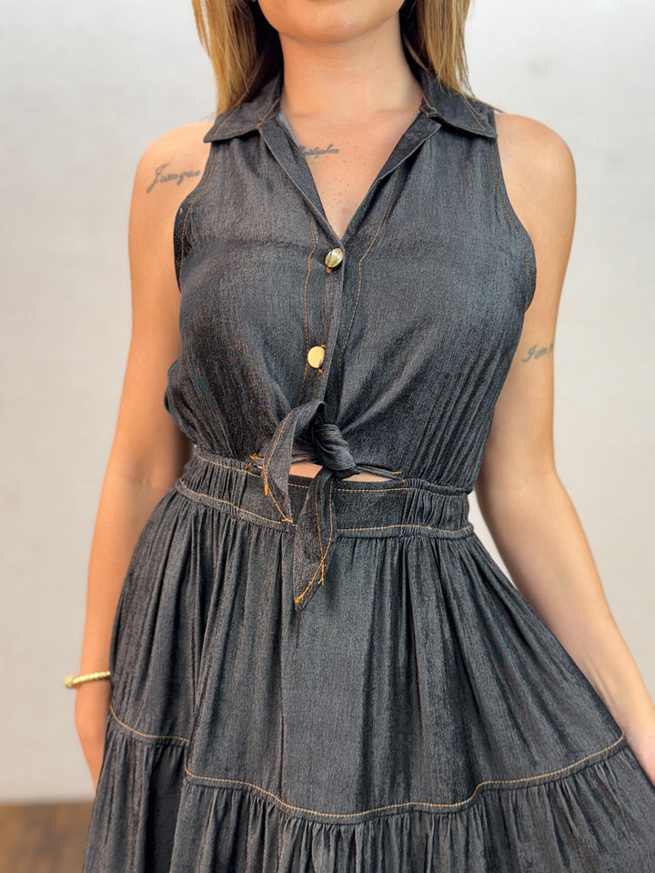 Vestido Amarração 22036