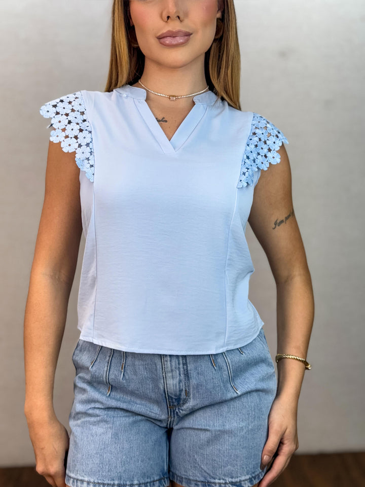 Blusa Manga Florzinha 2501. (1-D)