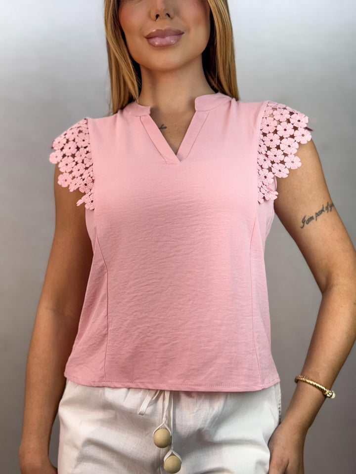 Blusa Manga Florzinha 2501. (1-D)