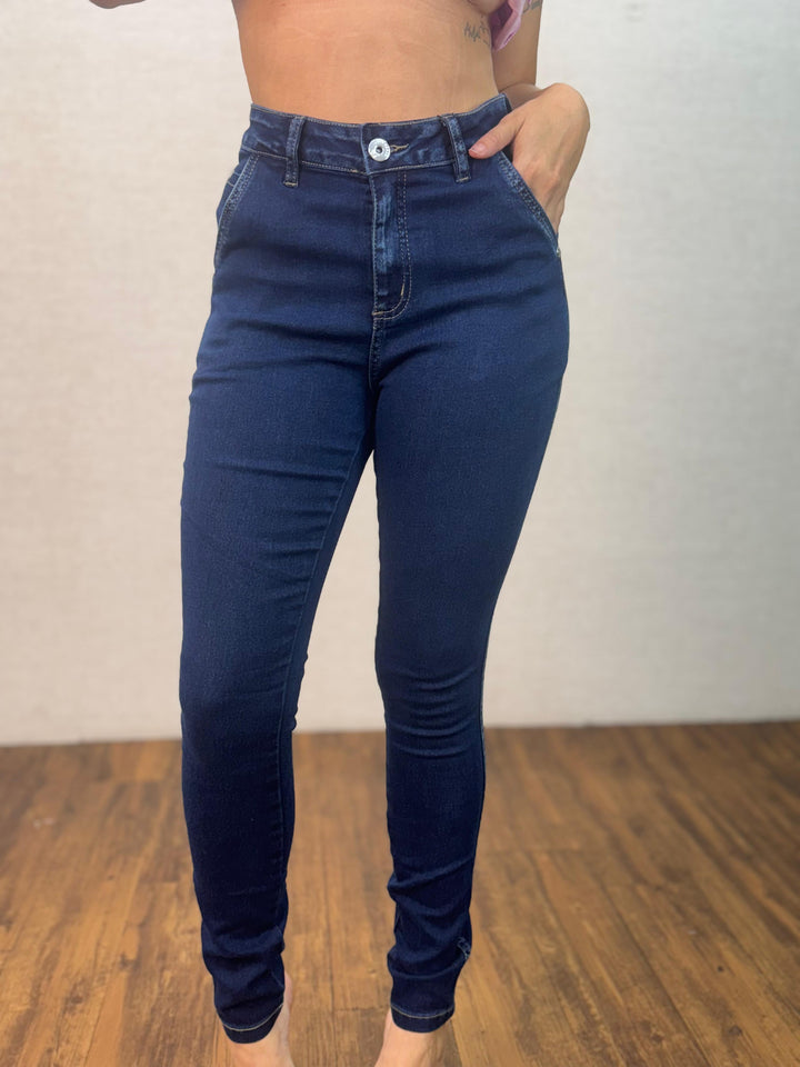 Calça Jeans Detalhe Bolso 7930/1001 A. (4-G)