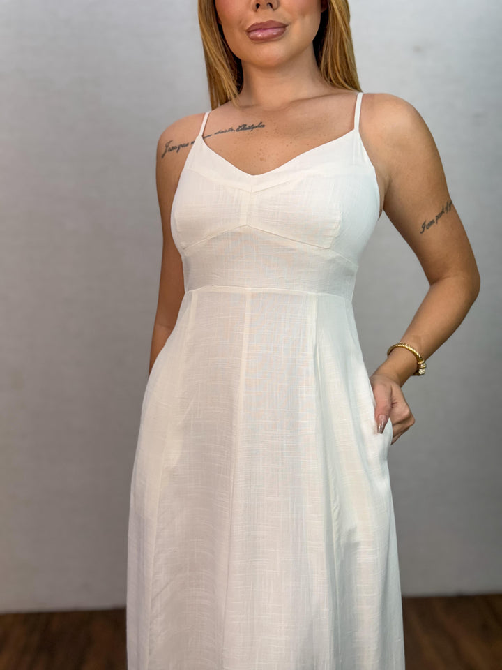 Vestido Alcinha Decote V 65329. (3-G)