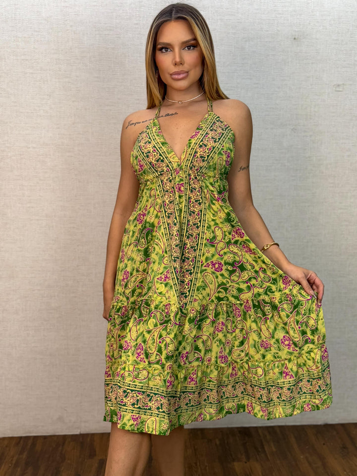 Vestido Indiano Curto 4766. (3-A)