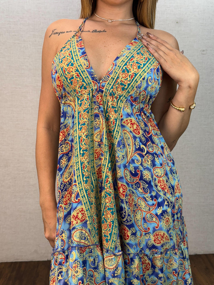 Vestido Indiano Curto 4766. (3-A)