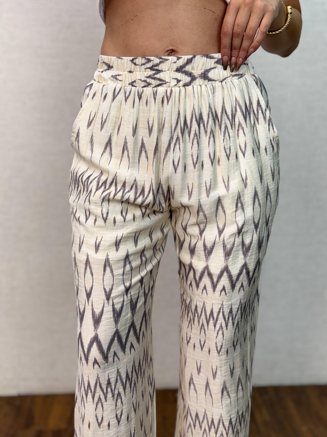 Calça Pantalona Ikat  3227