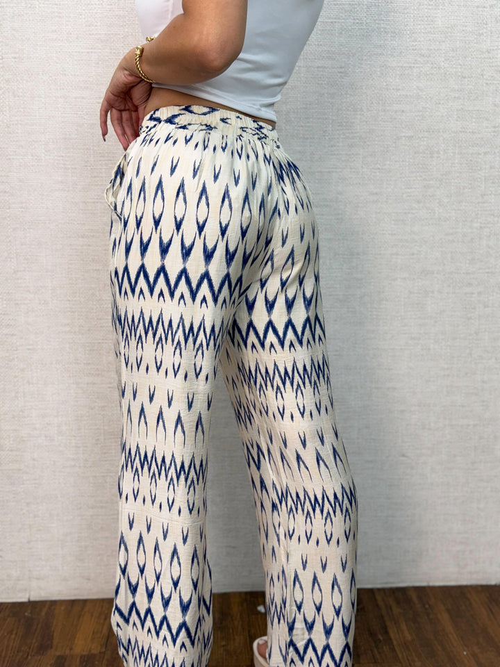 Calça Pantalona Ikat  3227