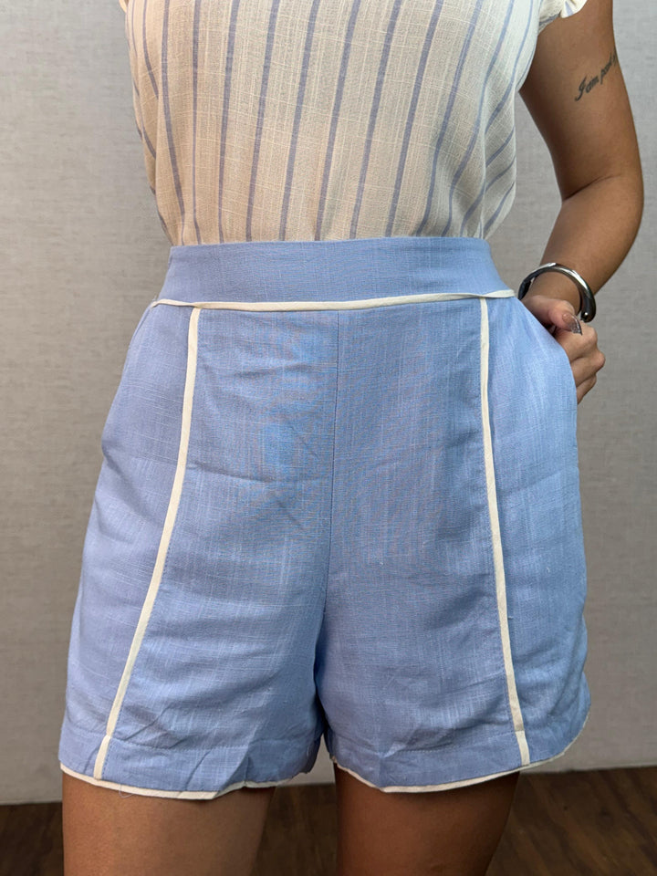Short Linho Nervura 990166. (6-J)