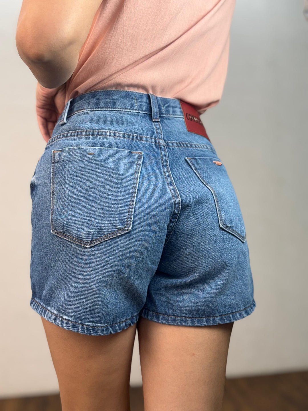 Short Jeans Mom Básico 70101. (6-M)