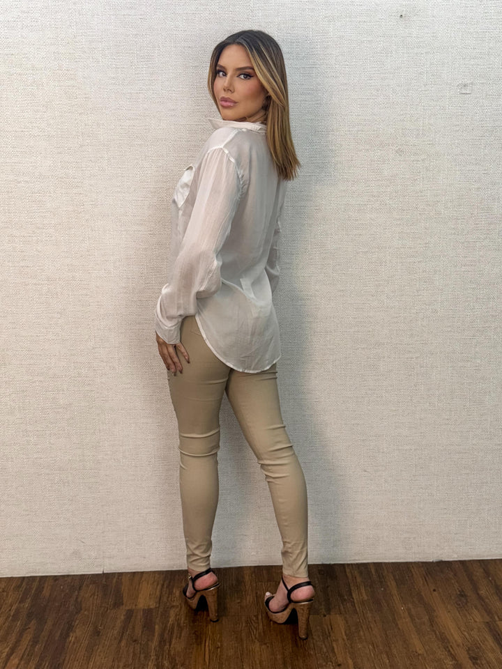 Camisa Social Bolso Frontal 1156. (1-J)