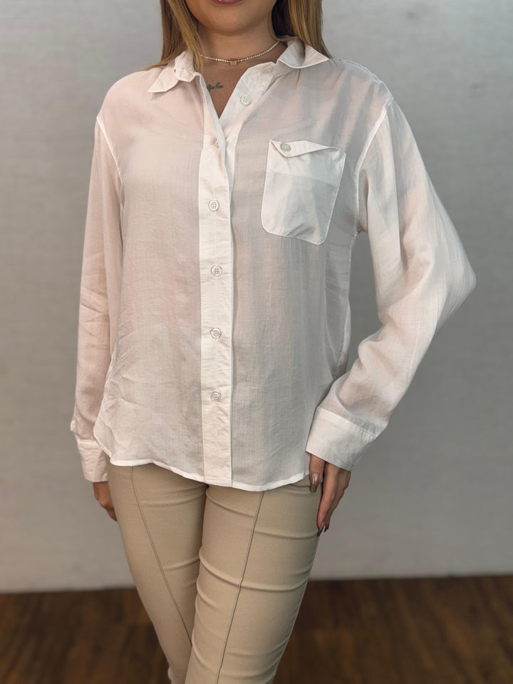 Camisa Social Bolso Frontal 1156. (1-J)
