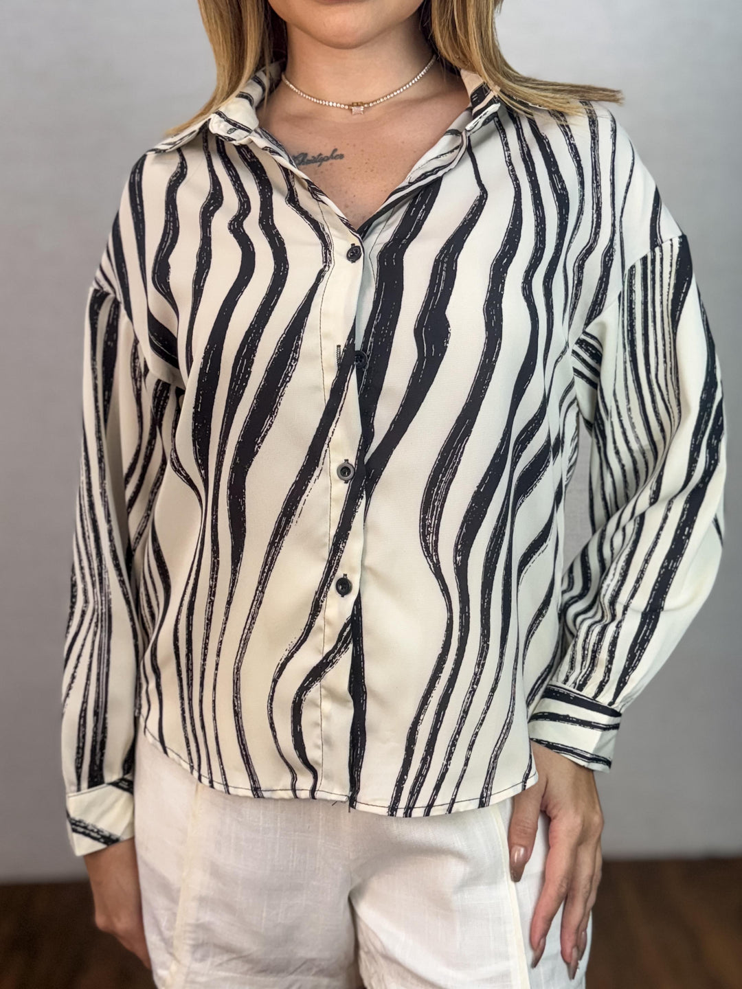 Camisa Rajada Zebra 1203 (2-B )