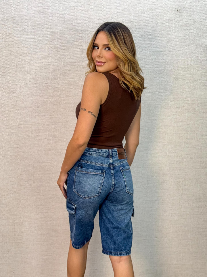 Bermuda Jeans Cargo 24932 (6-L)