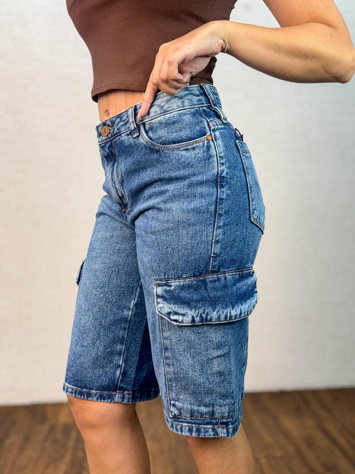 Bermuda Jeans Cargo 24932 (6-L)